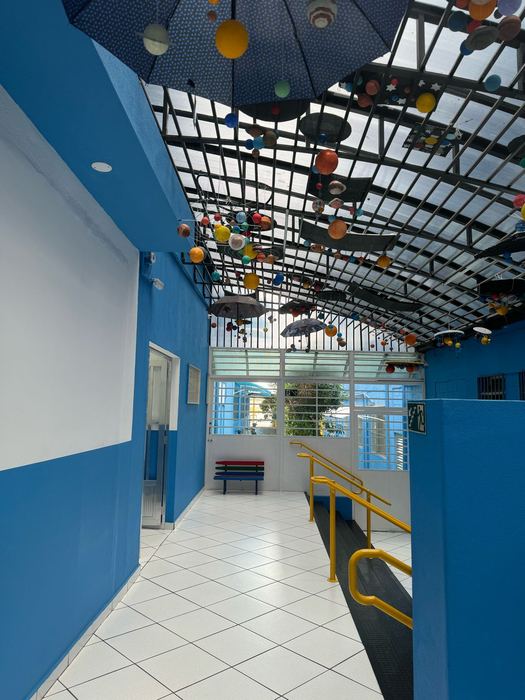 Estrutura do Colégio Arara Azul